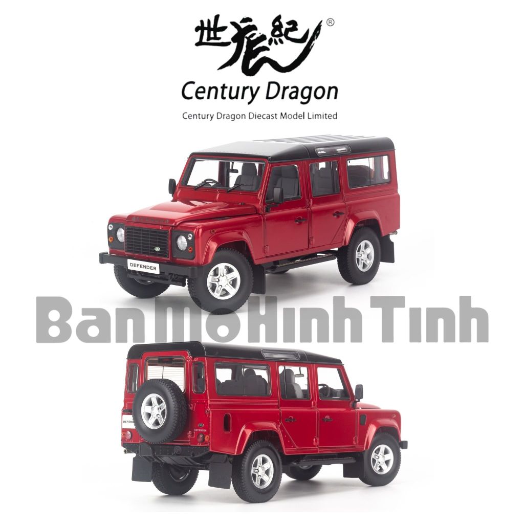 Mô hình xe Land Rover Defender 110 1:18 Century Dragon