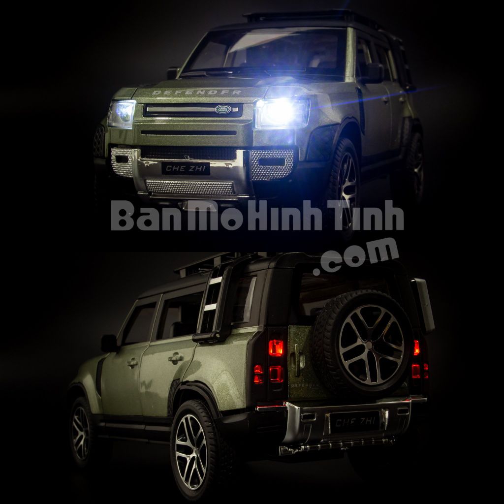 Mô hình xe Land Rover Defender 2020 1:24 Chezhi