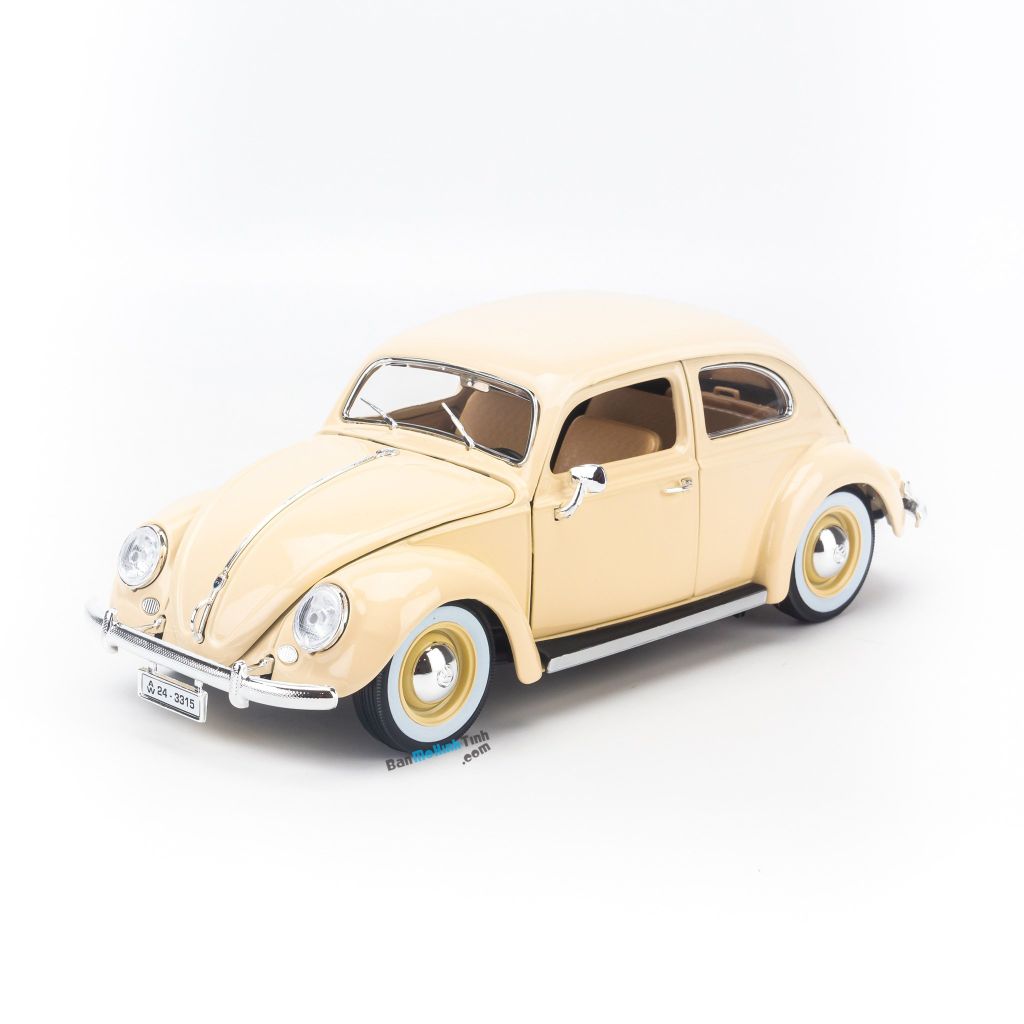 Mô hình xe Volkswagen Kafer Beetle 1955 1:18 Bburago