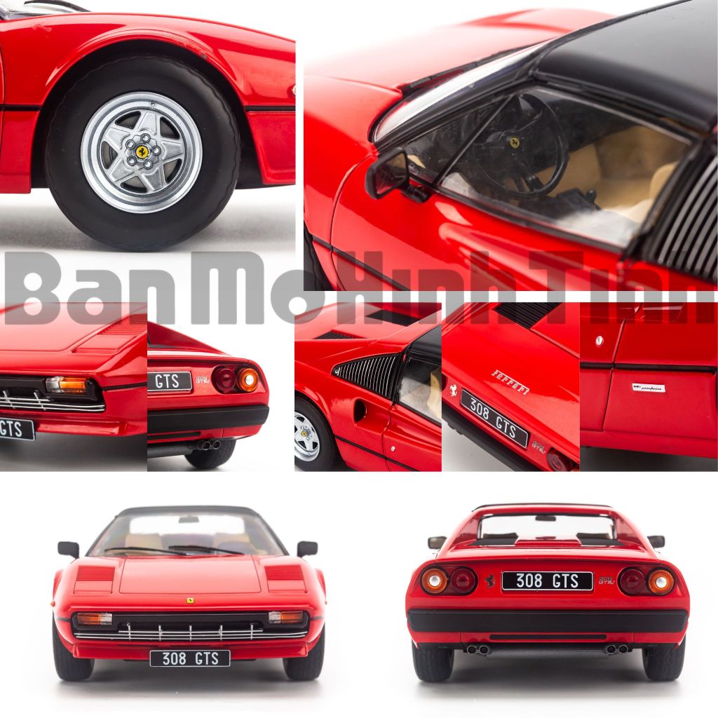 Mô hình xe Ferrari 308 GTS 1:18 MCG