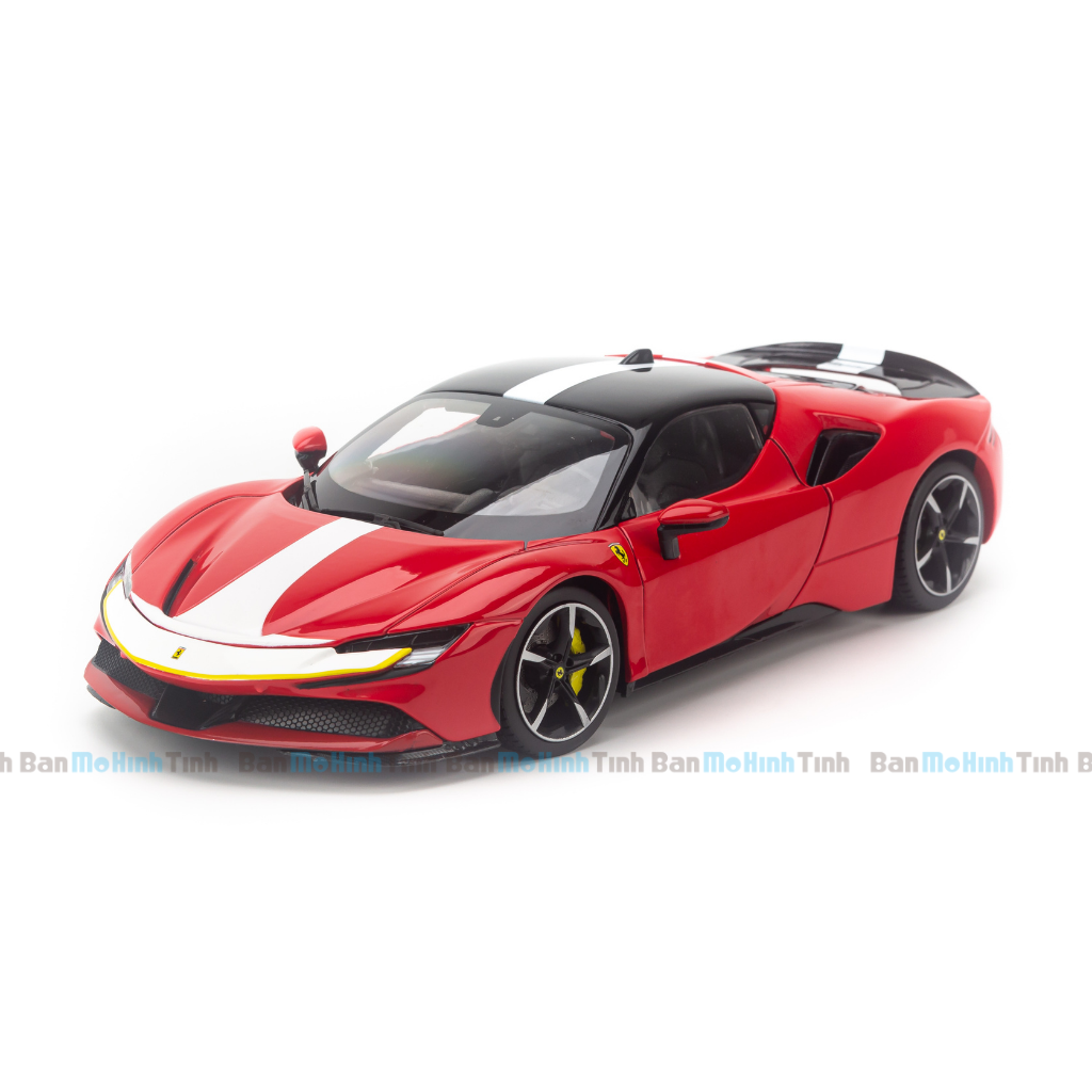 Mô hình xe Ferrari SF90 Stradale Assetto Fiorano 1:18 Bburago Signature