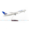 Mô hình máy bay United Airlines Boeing 47cm lắp ráp có đèn Everfly