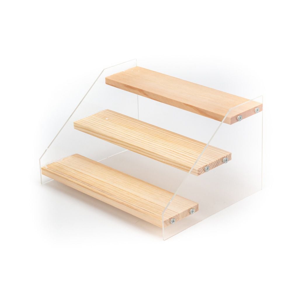 Kệ bậc thang trưng bày mô hình