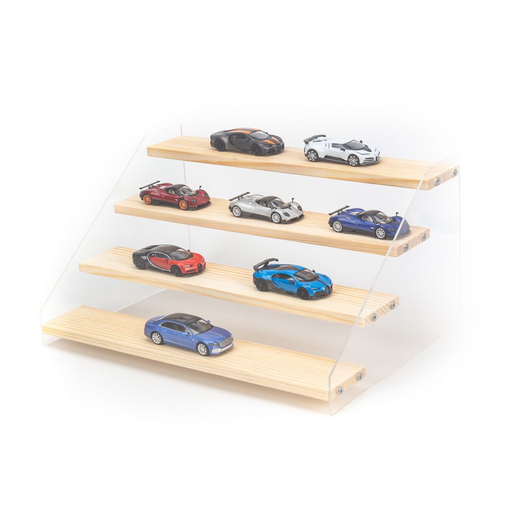 Kệ bậc thang trưng bày mô hình