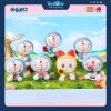 Mô hình đồ chơi Blind box Móc khóa Gấu bông Doraemon Flower Language Blessing V1 ( Ngôn Ngữ Các Loài Hoa ) LDCX