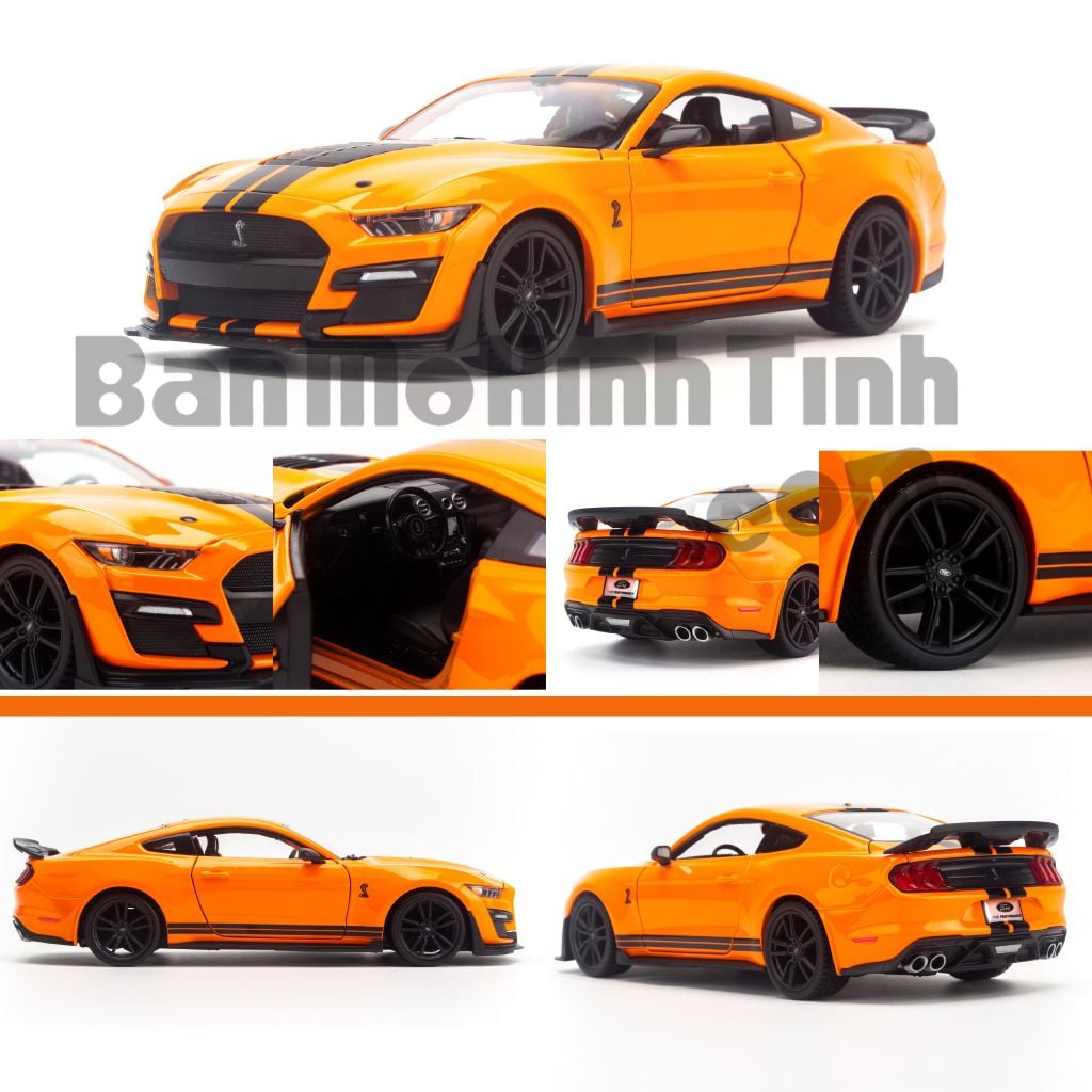 Mô hình xe Ford Mustang Shelby GT500 2020 1:24 Maisto