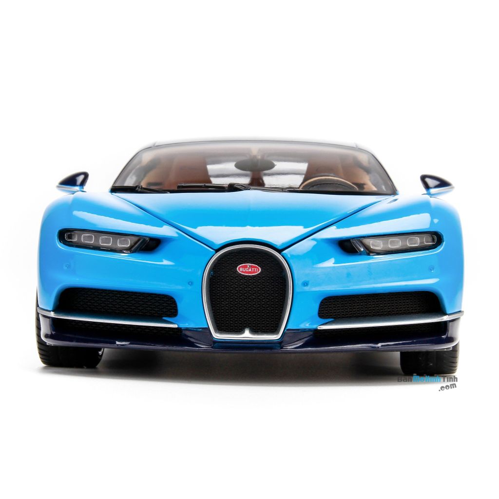 Mô hình xe Bugatti Chiron Blue 1:18 GT AUTOS (8)