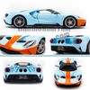 Mô hình xe Ford GT 2019 Heritage Edition 1:18 Maisto