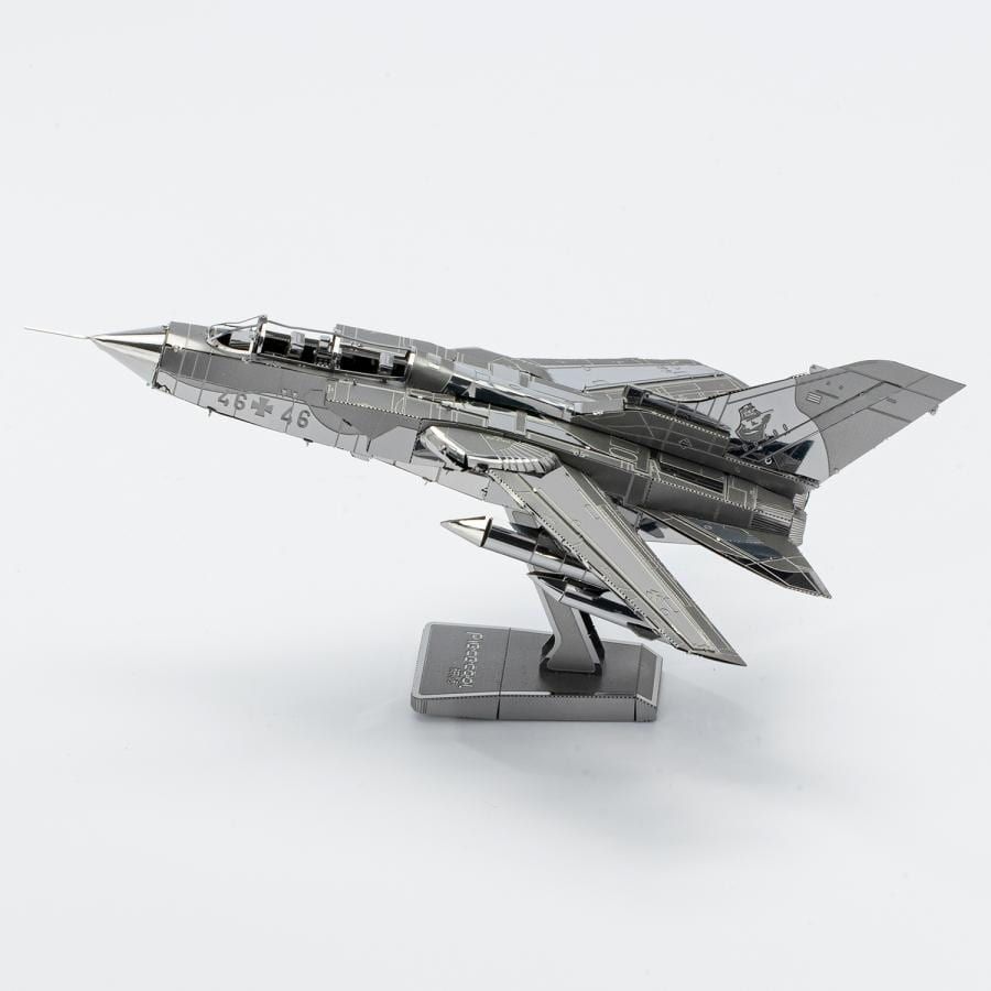 Mô hình kim loại lắp ráp 3D Tiêm Kích Tornado Fighter Jets (Silver) – Piececool MP160
