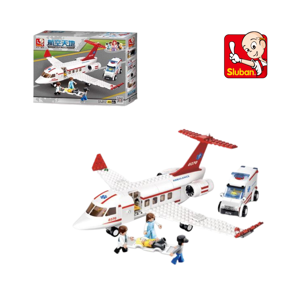 Bộ lắp ráp mô hình Máy Bay Vận Chuyển Sluban