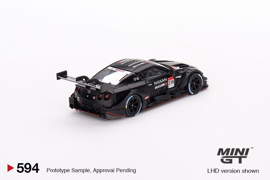 Mô hình xe Nissan GTR Nismo GT500 2021 Prototype #230 Super GT Series 1:64 MiniGT