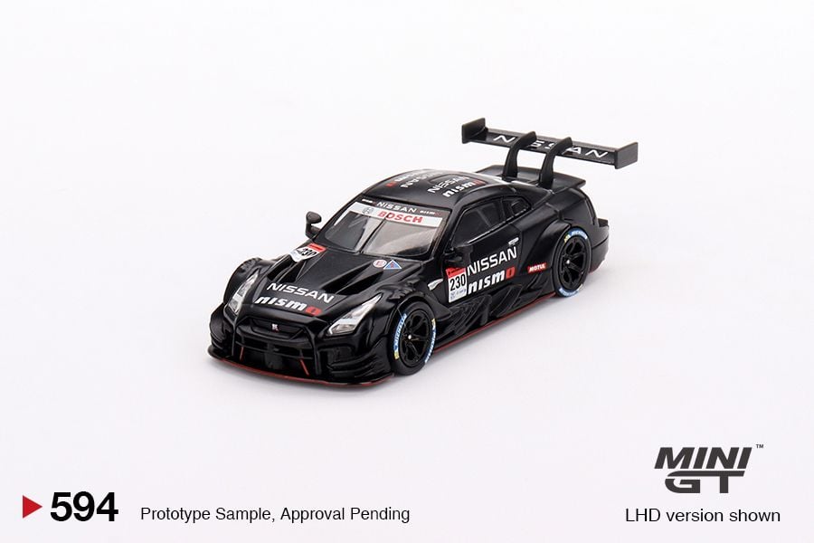 Mô hình xe Nissan GTR Nismo GT500 2021 Prototype #230 Super GT Series 1:64 MiniGT