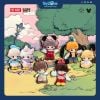 Mô hình Blind box Móc khóa Gấu bông Dimoo World x Disney Series POP MART