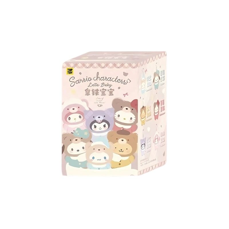 Mô hình Blind box Móc khóa Gấu Bông Sanrio Character Latte Baby TOP TOY