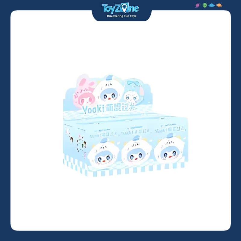 Mô hình Blind box Móc khóa Gấu bông Yooki Cute Mix Pass V1 YALLI STUDIO