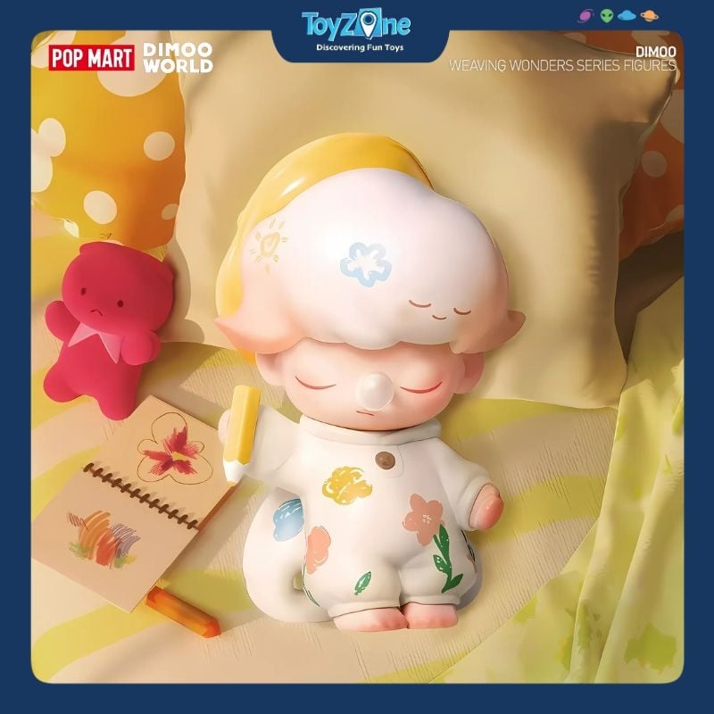 Mô hình đồ chơi Blind box Dimoo Weaving Wonders Series Figures ( Dệt Nên Những Điều Kỳ Diệu ) POP MART