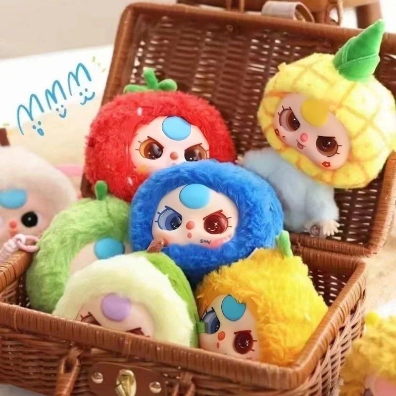 Mô hình đồ chơi Blind box Gấu bông Baby Three V4 Fruit Garden ( Vườn Trái Cây ) BABY THREE