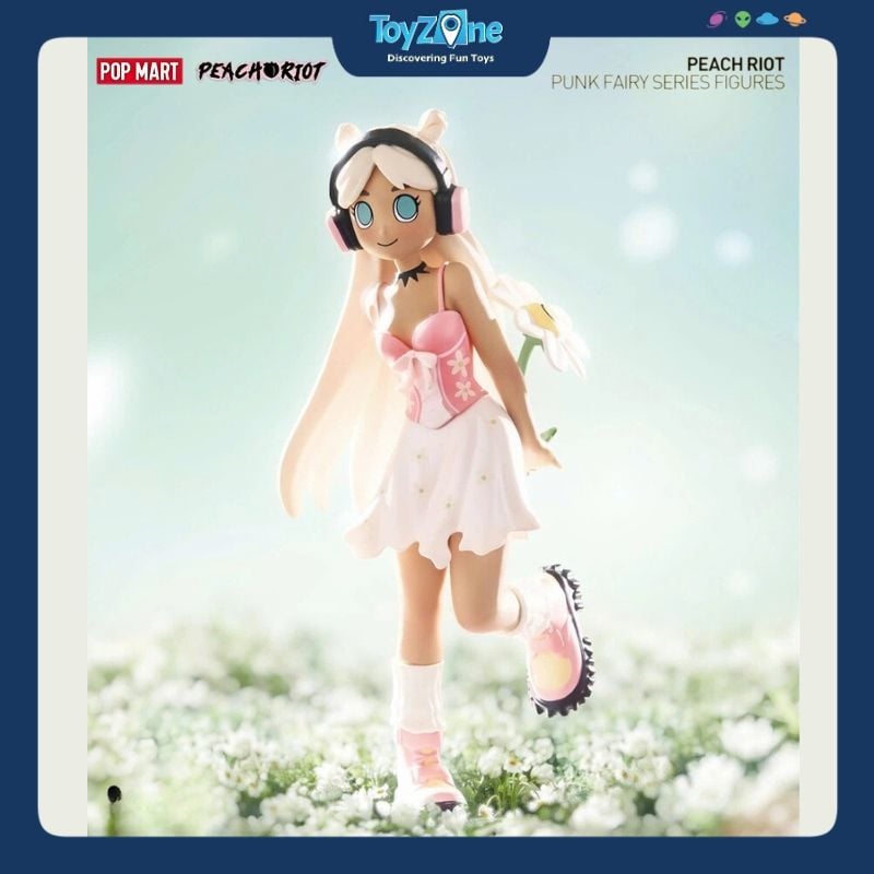 Mô hình đồ chơi Blind Box Peach Riot Punk Fairy Series Figures ( Nàng Tiên Punk ) POP MART