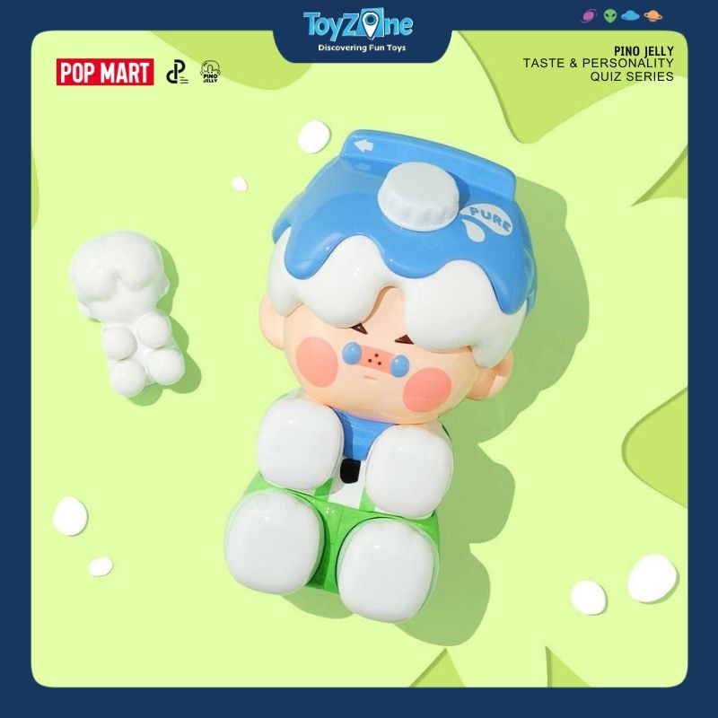Mô hình đồ chơi Blind box Pino Jelly Taste And Personality Quiz (Trắc Nghiệm Tính Cách Nhân Vật) POP MART
