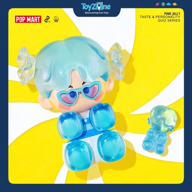 Mô hình đồ chơi Blind box Pino Jelly Taste And Personality Quiz (Trắc Nghiệm Tính Cách Nhân Vật) POP MART