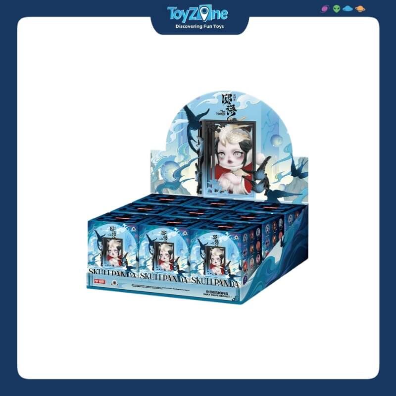 Mô hình đồ chơi Blind box Skull Panda The Mirage Series Figure ( Hào Quang ) POP MART