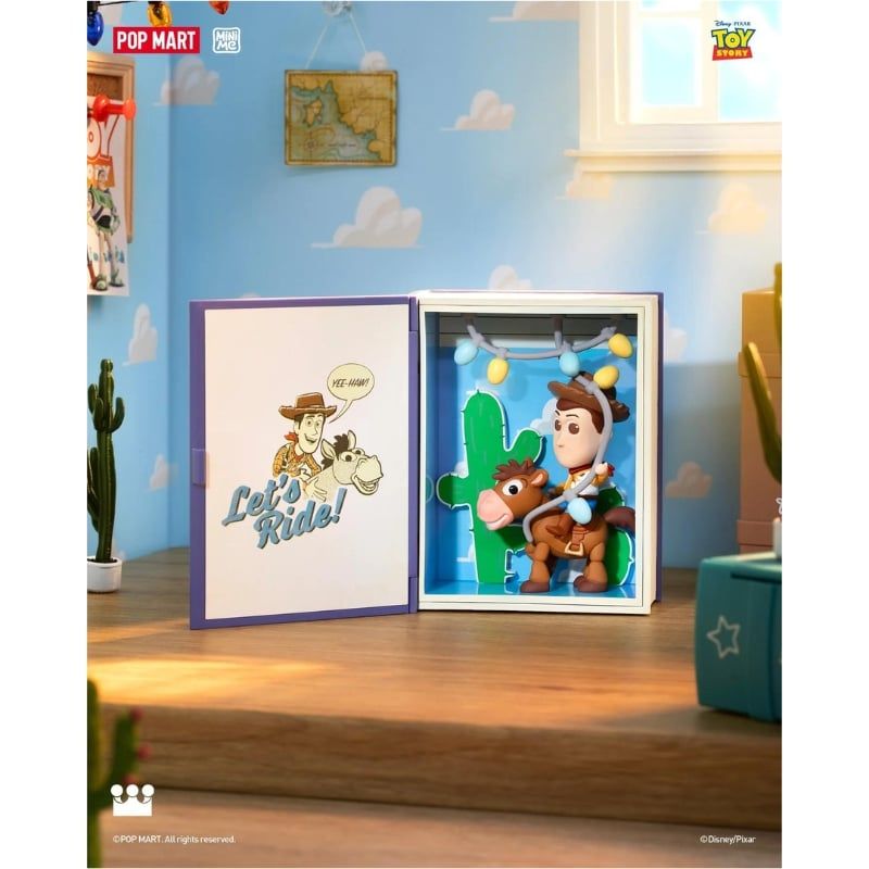 Mô hình đồ chơi Blind box Toy Story Andy's Room Series Scene Sets POP MART