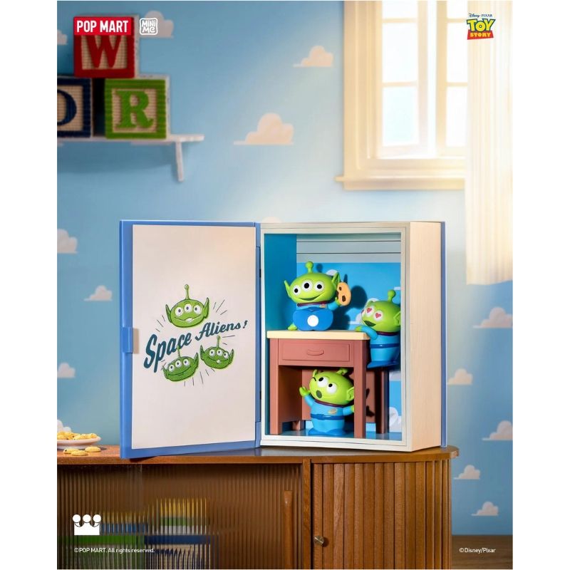 Mô hình đồ chơi Blind box Toy Story Andy's Room Series Scene Sets POP MART