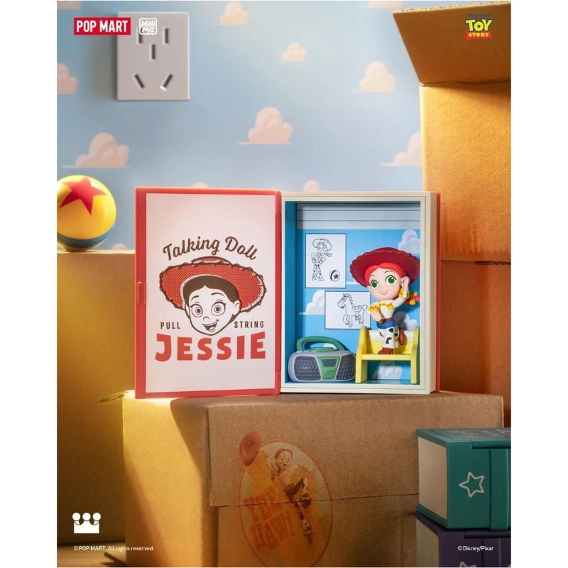 Mô hình đồ chơi Blind box Toy Story Andy's Room Series Scene Sets POP MART