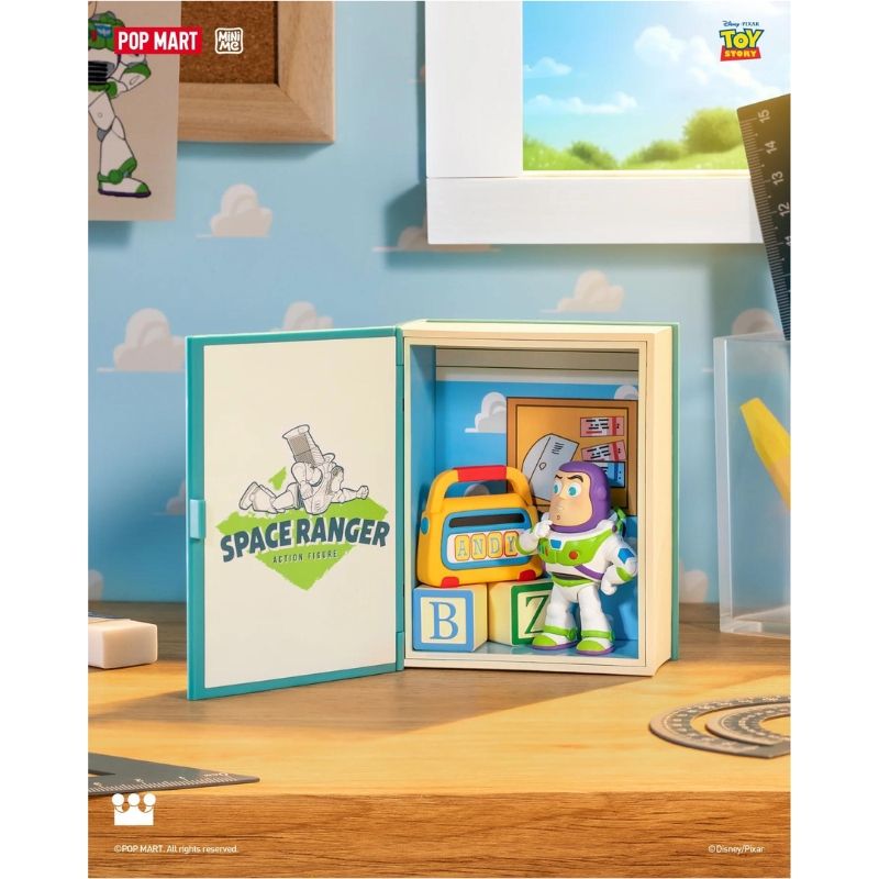 Mô hình đồ chơi Blind box Toy Story Andy's Room Series Scene Sets POP MART
