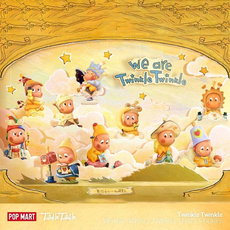 Mô hình đồ chơi Blind box We Are Twinkle Twinkle Series Figures POP MART