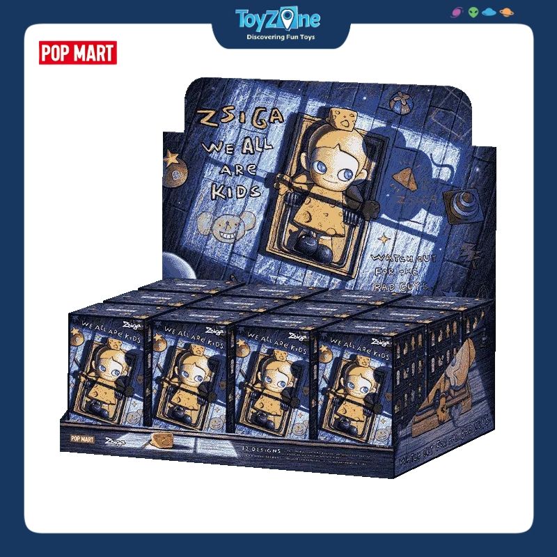 Mô hình đồ chơi Blind box Zsiga We All Are Kids Series Figures ( Chúng Ta Đều Là Trẻ Em ) POP MART