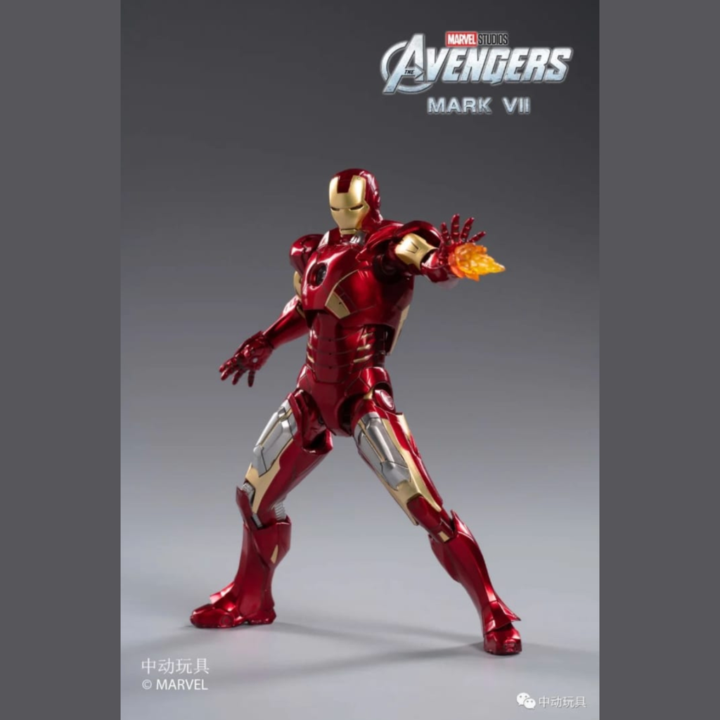 Mô hình Iron Man Mark 7 (MK7) 1:10 ZDToys