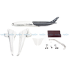 Mô hình máy bay Original Striped Airbus A350 47cm lắp ráp có đèn Everfly