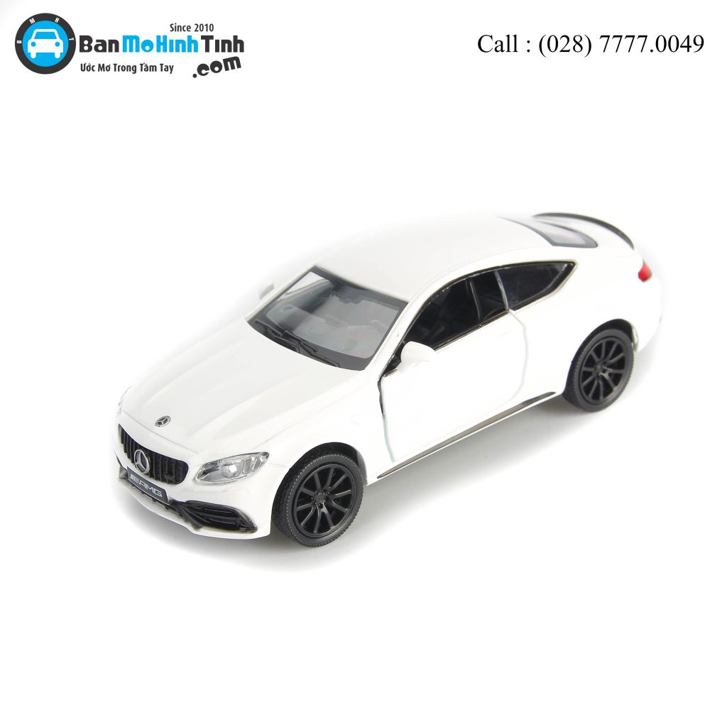 Mô hình xe Mercedes Benz C63S AMG Coupe 1:36 UNI