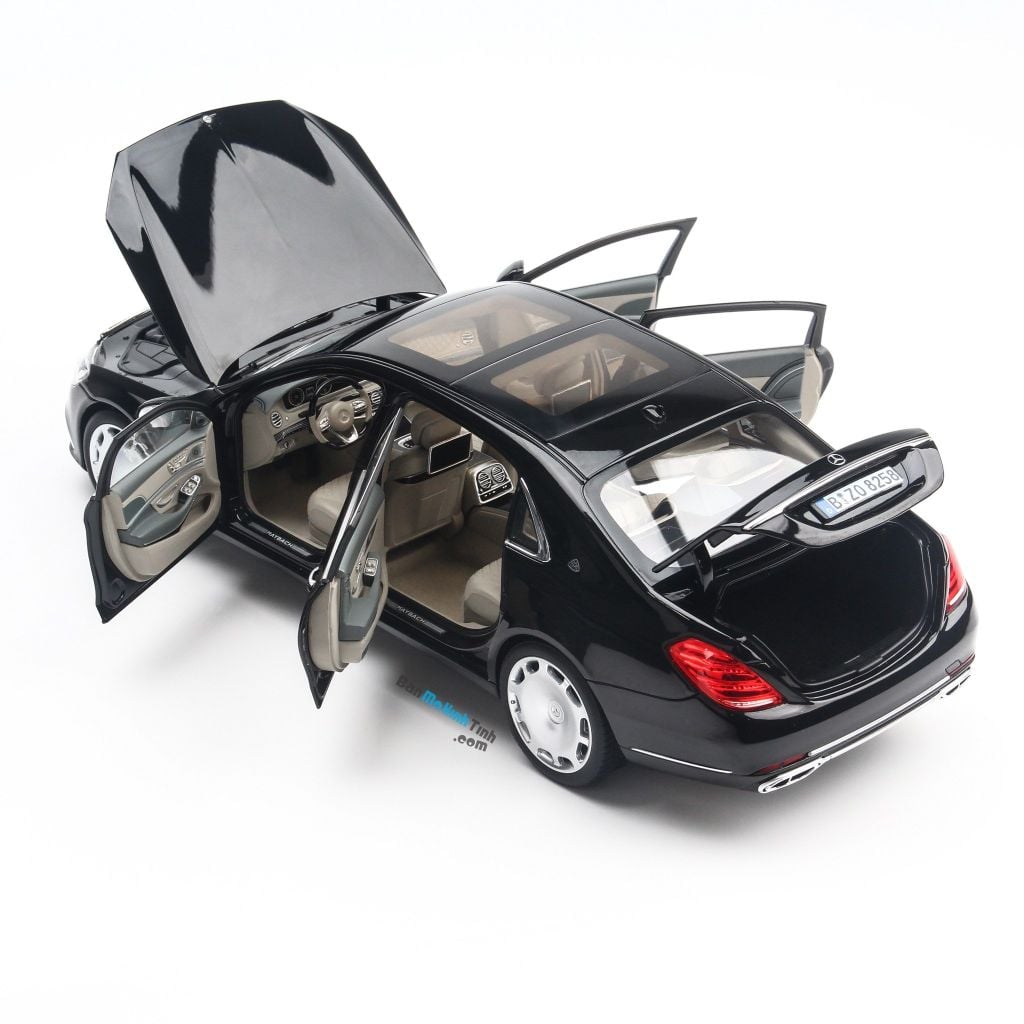 Mô hình xe Mercedes Maybach S650 W222 2019 1:18 Norev