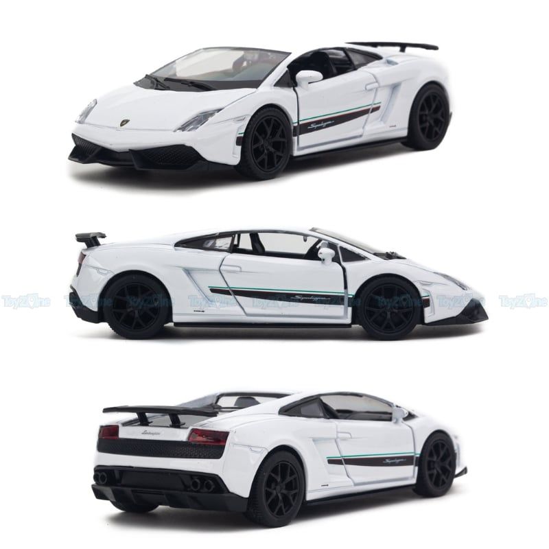 Mô hình xe Lamborghini Gallardo LP570-4 Superleggera 1:36 HUADAWEI