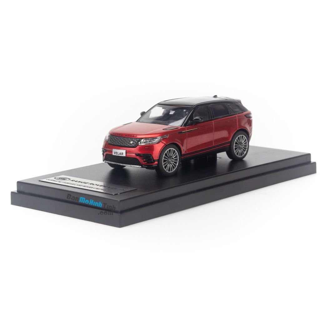 Mô hình xe suv Land Rover Velar 1:64 LCD Red (1)