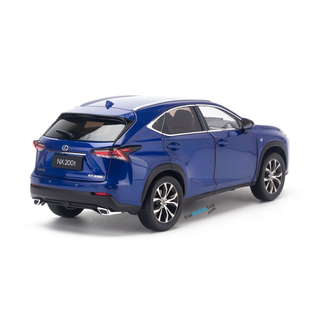 Mô hình xe Lexus NX200T 1:18 Dealer Blue (2)