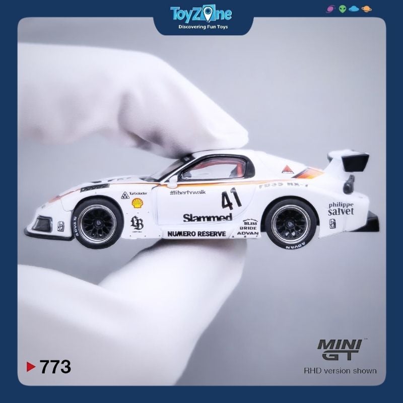 Mô hình xe Mazda RX-7 LB-Super Silhouette 1:64 MiniGT