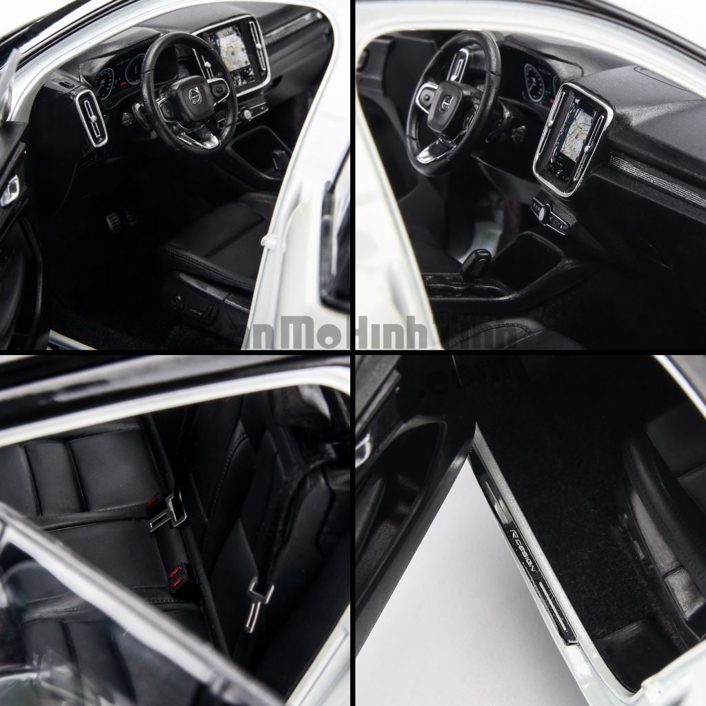 Mô hình xe Volvo XC40 1:18 Dealer White (4)