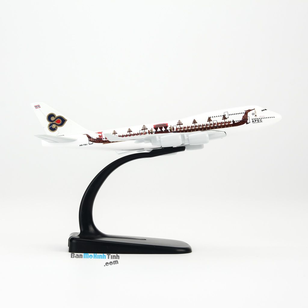 Mô hình máy bay Thai APEC Boeing B747 16cm Everfly-937