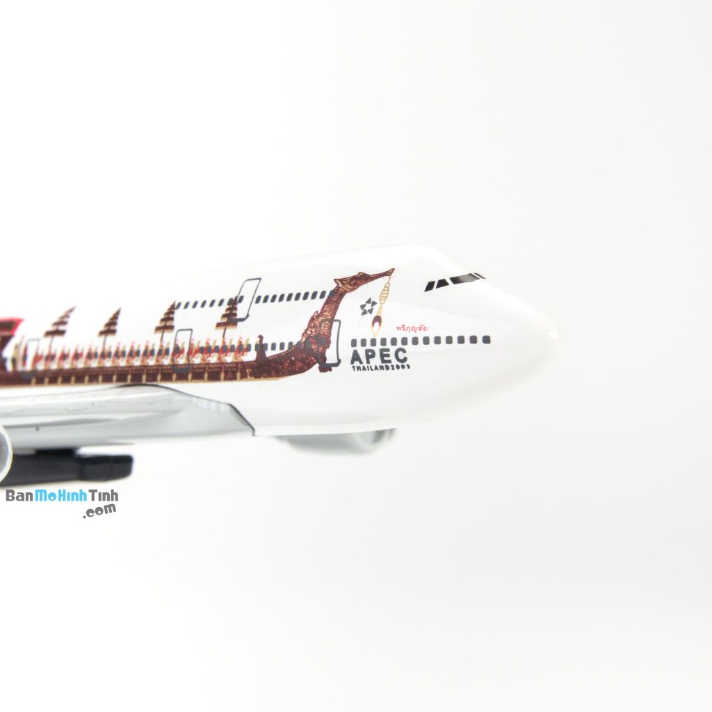Mô hình máy bay Thai APEC Boeing B747 16cm Everfly-937