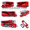 Mô hình xe khách hạng sang chở xe đua Kaiwei Set B