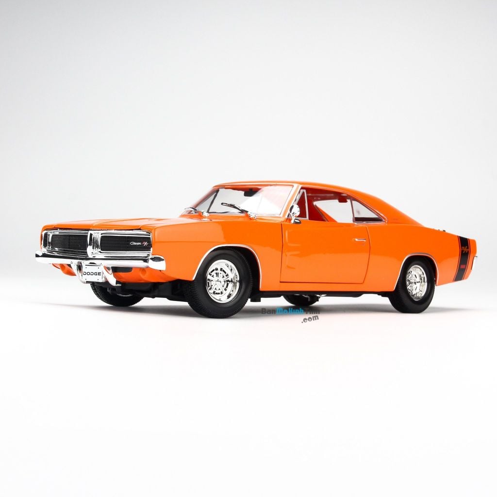 Mô hình xe Dodge Charger R/T 1969 - 1:18 Maisto - MH 31387