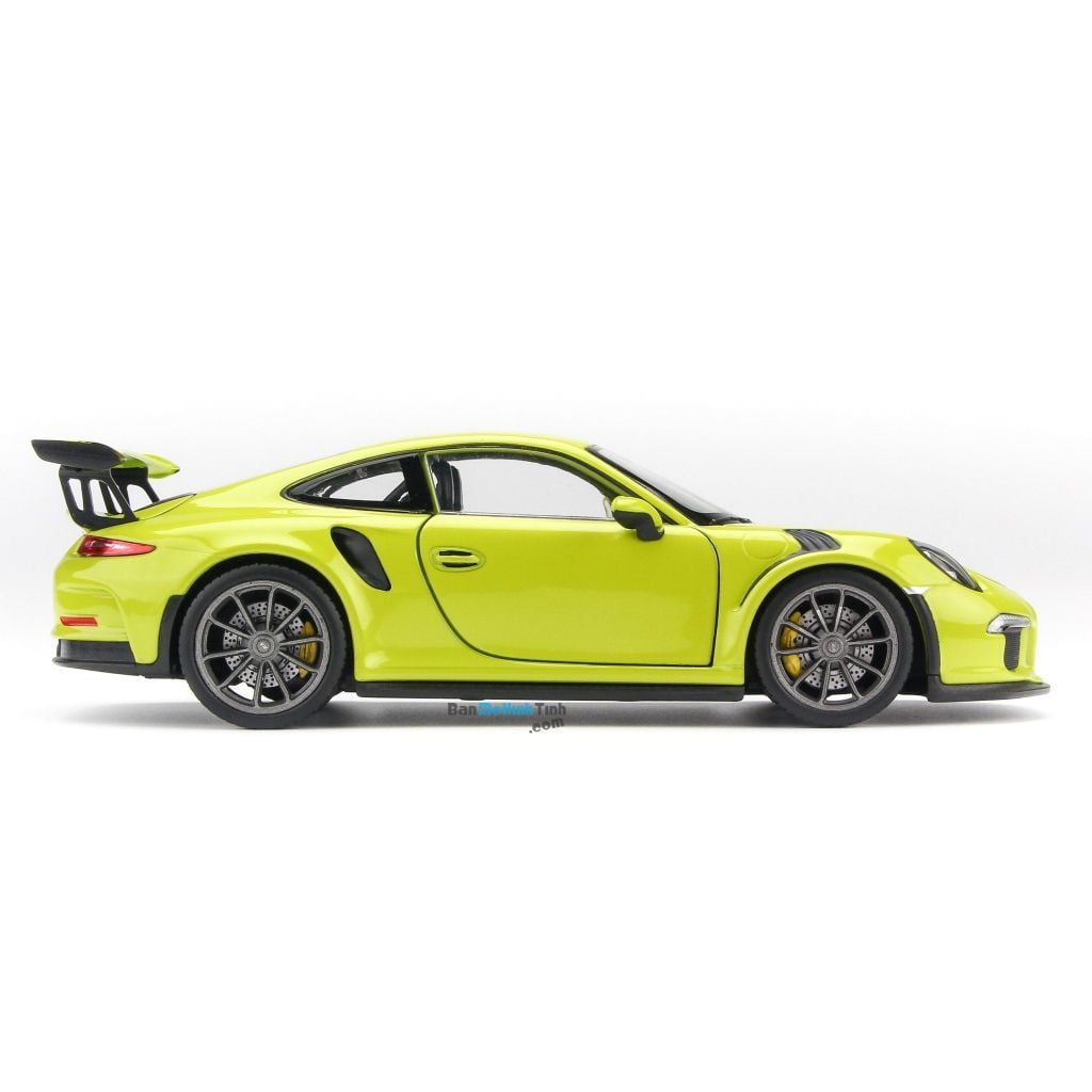 Mô hình xe Porsche 911 GT3 RS Green 1:24 Welly (3)