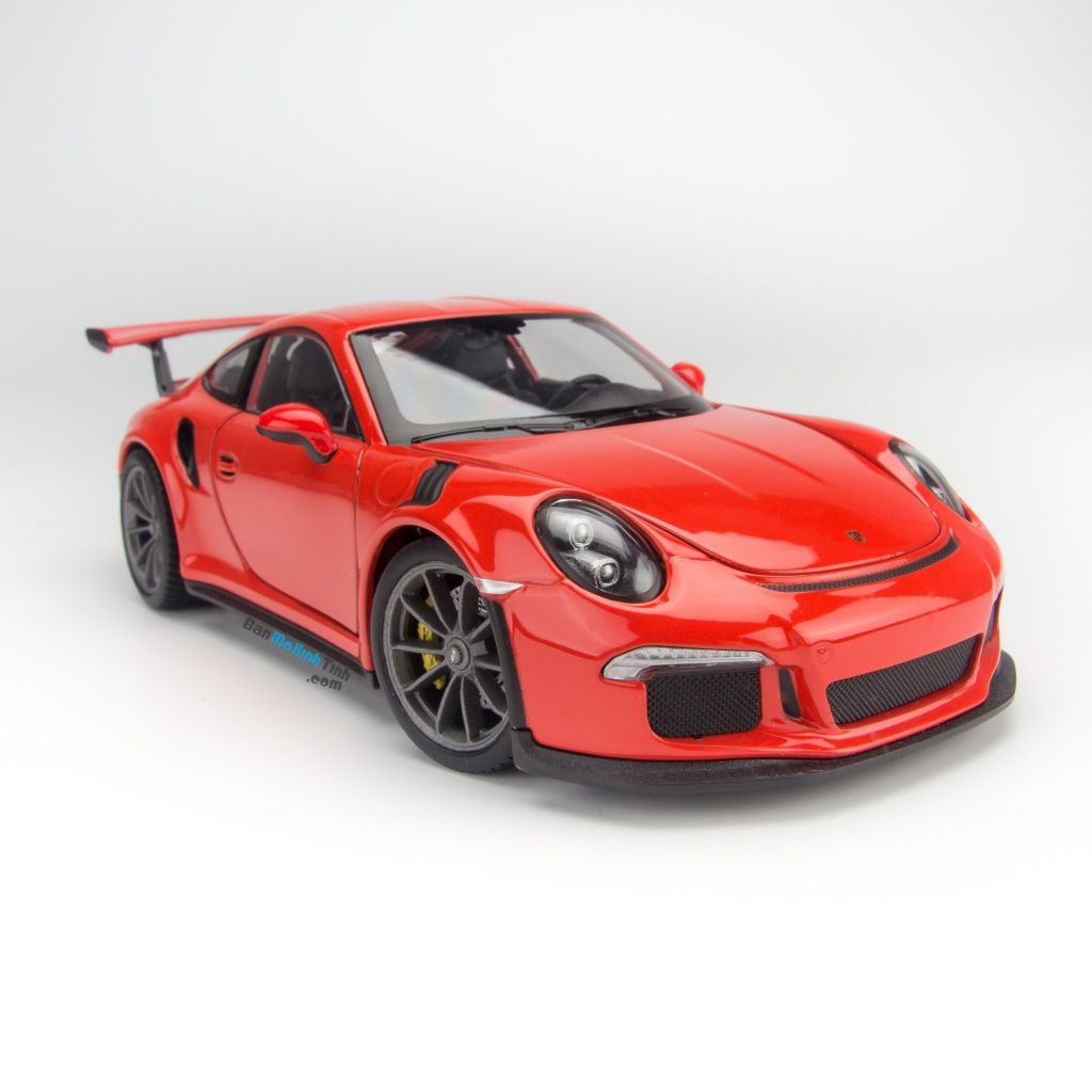 Mô hình xe Porsche 911 GT3 RS Orange 1:24 Welly (6)
