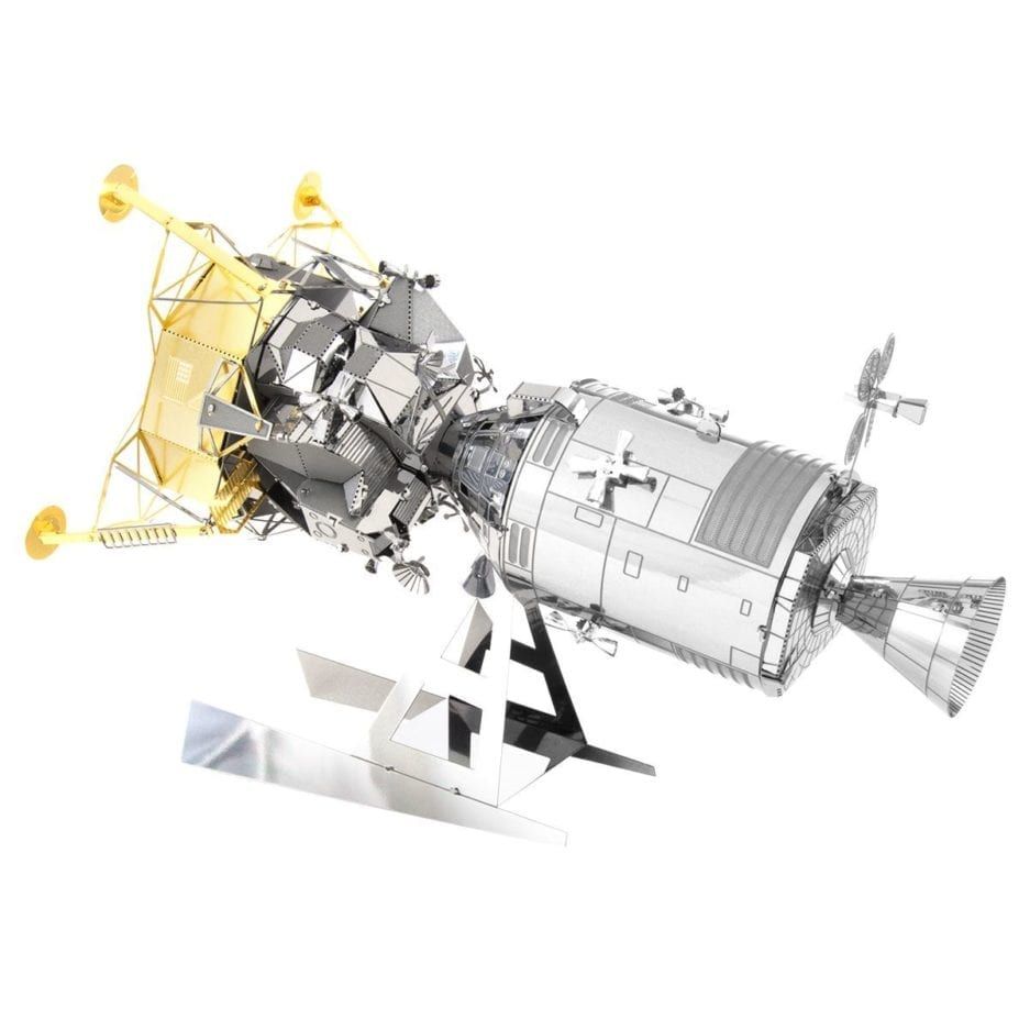 Mô hình kim loại lắp ráp 3D Apollo CSM-11 (Phi Thuyền Apollo) (Silver, Gold) Metal Head MP923