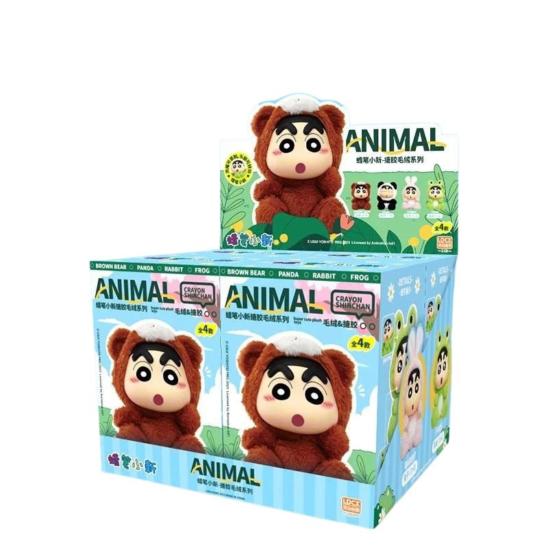 Mô hình Blind box Gấu bông Crayon Shin-chan Animal Vinyl Plush ( Shin-chan Hóa Thân Động Vật ) 52TOYS