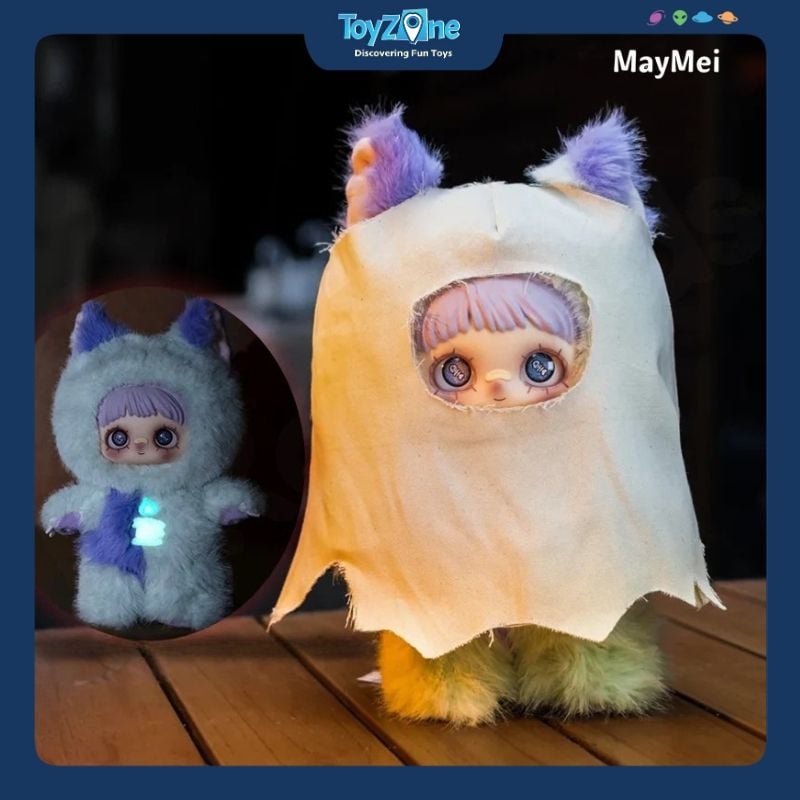 Mô hình Blind box Gấu bông Maymei V2 Dark Forest ( Khu Rừng Bí Ẩn ) HITOY
