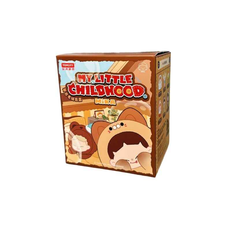Mô hình Blind box Móc khóa Gấu bông MiKa My Little Childhood (Tuổi Thơ Của Tôi) TOYCITY